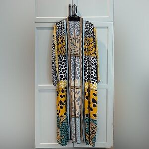 Anthropologie Kimono Wrap Coverup